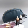Waterproof Toilet Pouch Wash Bag Travel Women Mens Leather Toiletry Bag Small Cosmetic Bag