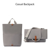 Casual shoulder bag foldable tote handbag fashion design business travel tote bags for men women