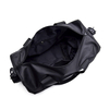 Portable Wholesale Design Waterproof China Factory Made Shoe Compartment Black Travel Duffle Bag Manufacturers