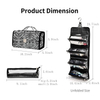 Private Label Strip Multi Pocket Toiletry Organizer Storage Bag with Hanging Hook High Quality High Quality Makeup Bag