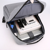 Cheaper Price Hot Sale Polyester School Bags Travel Business Laptops Backpack With USB Charger Port