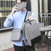 Men\'s Shoulder Strap Backpack Wholesale Custom Logo Waterproof Laptop Backpack Portable Business Travel Backpack
