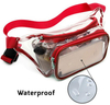 Waterproof Transparent Sport Waist Bag Fanny Pack Women Ladies Clear Bum Bag for Running