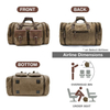 Large Capacity Gym Travel Bag with Luggage Sleeve for Man Sports Canvas Cotton Tote Bag Expandable Shoulder Overnight Duffel Bag
