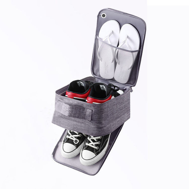 Custom Logo Wholesale Mesh Shoe Storage Bag Waterproof Travel Shoe Packing Bag Box Sneaker Storage Bag