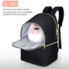 Double Layer Breast Pump Carrying Cooler Bag Backpack Bag With Cooler Compartment For Breast Milk Bottles, Working Moms