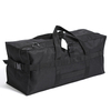 55L 80L 100L 150L Traveling Airport Heavy Duty Utility Foldable Waterproof Black Oxford Large Travel Duffel Bag