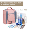 Functional Water Resistant Travel Cosmetic Storage Bag Luxury Hanging Toiletry Organizer For Women