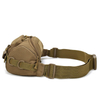 Wholesale Stylish Waterproof Nylon Waist Bag for Men Camouflage Crossbody Chest Bag Lightweight Sling Shoulder Bag