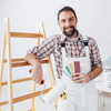 Water Proof Single Side Tool Belt & Work Apron for Painters, Carpenters Painters Pouch Durable Canvas Adjustable Belt for Cu