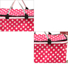 new Custom Picnic Basket Shopping Travel Camping Grocery Bags Leak-Proof Insulated Folding thermal beer wine cooler basket bag