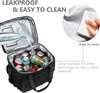 Waterproof Large Capacity Portable Outdoor Picnic 30 Cans of Leak Proof Insulated Lunch Cooler Bag