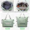 Gym Bag with Shoe Compartment Sport Bags for Gym Travel Lightweight Expandable Sport Gym Tote Carry On Overnight Bag