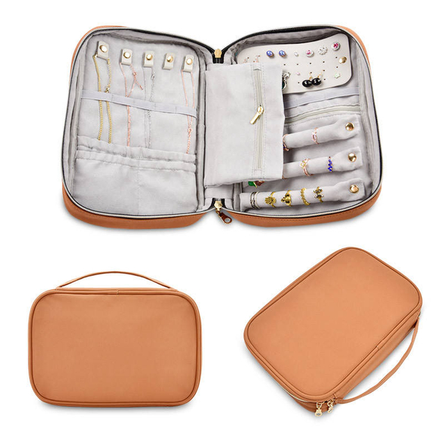 Amazon's Hot Sells Waterproof Portable Jewelry Earring Storage Bag Travel Jewelry Storage Bag Jewelry Bag