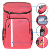 Red Waterproof Oxford Lightweight Shoulder Large Cooling Backpack Insulated Bags Cooler Bag For Women