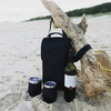 Custom 2 bottles Insulated Portable cooler Wine Carrier Bag Case Water Resistant Tote wine thermal Bags for Women men
