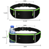 Custom Logo Running Belt Bag Outdoor Bum Fanny Pack Colorful Sports Waist Bag for Men Women