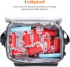 Wholesale High Quality Multifunctional Waterproof Thermal Grocery Cool Carry Insulated Dual Compartment Cooler Lunch Bag