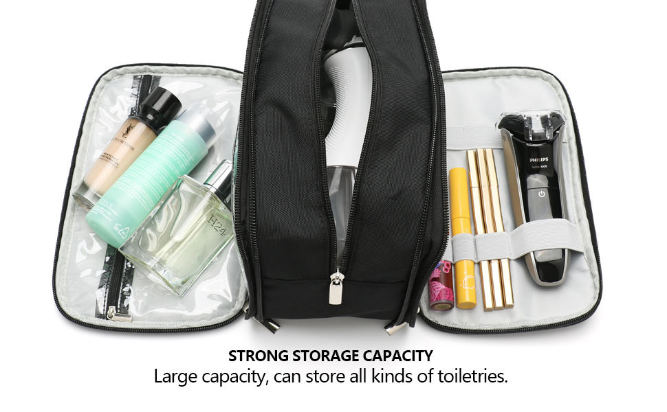 Portable Makeup Brush Bag Multifunctional Cosmetic Organizer Bag Lightweight Cosmetic Bag for Women Girl