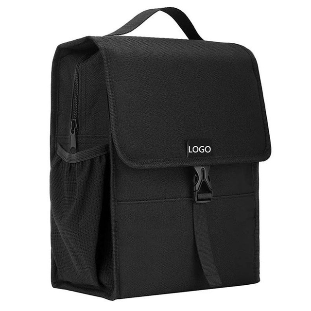 Customize Portable Soft Foldable Cold Food Bag Thermal Freezer Insulation Cooler Bags Tote Meal Prep Lunch Bag Insulated