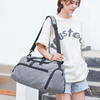 Beautiful High Quality Designer Custom Logo Premium Gym Travel Sports Soft Strap Bag Personalized Duffle Bags Shoe Compartment