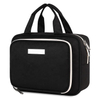 Foldable Double Layer Cosmetic Makeup Container Organizer Bag with Zipper Closure Durable Cosmetic Organizer Bag