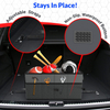 Foldable Car Trunk Organizer, Car Storage Organizer Collapsible Multi Compartment Car Organizer, SUV Trunk Organizer