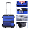 OEM Wholesale High Capacity Oxford Cloth Large Capacity Pull Rod Picnic Storage Heat Preservation Cooler Bag