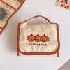 New Cute Foldable Simple Wallable Makeup Bag Portable Travel Cosmetic Storage Bag