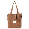 Portable Cotton Tote Bag With Custom Logo Travel Shoulder Women Lady Book Key Bottle Organizer Utility Tote Bag
