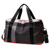 Custom Logo Sports Gym Duffel Bag with Wet Pocket Lightweight Travel Duffle Bag for Women Overnight Weekender Travel Bag