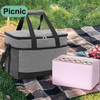 Waterproof Large Capacity Thermal Bag Waterproof PEVA Outdoor Picnic Bag Leakproof Beer Cooler Bag