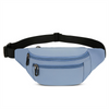 Belt Bag with Adjustable Strap Small Fanny Pack for Workout Running Traveling Hiking Black