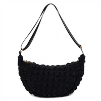 Lightweight Popular Sling Shoulder Cross Body Bag Nylon Messenger Vintage Dumpling Waist Bag