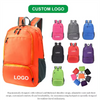 OEM Promotion Outdoor Portable Waterproof Light Weight Simple Outdoor Sports Travel Foldable Backpack