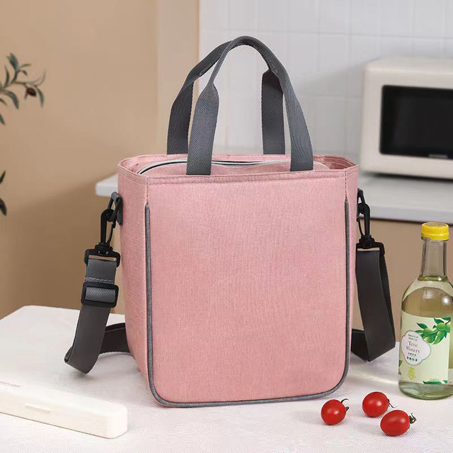 Women Insulated Lunch Cooler Bag with Shoulder Strap Leakproof Cooler Tote Bag for Office Work School Picnic Beach