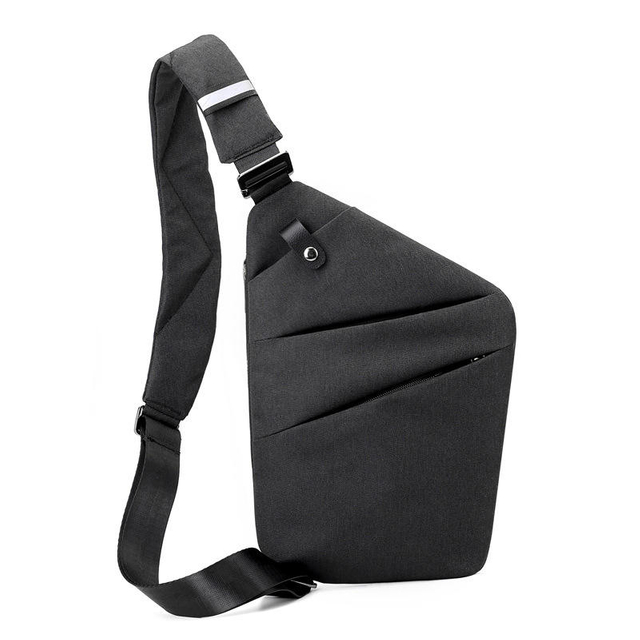 custom anti theft small crossbody shoulder backpack chest bags for himing camping outdoor trip