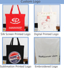 Wholesale Eco Friendly Degradable Draw String Tote Bag Blank Cotton Drawstring Bag Black Custom Logo
