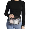 BSCI Factory PVC Fanny Pack Outdoor Sports Storage Bag Women's Customized Clean PVC Fanny Pack