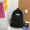 Amazon's Manufacturer Wholesale Solid Color College Students Simple Versatile Backpack