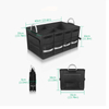 BSCI Manufacturers Wholesale Portable Large Capacity Folding Cover Tool Storage Box Car Trunk Organizer