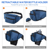 Outdoor Durable High Quality Men Bumbag Fanny Pack Waist Bag with Water Bottle for Traveling Running