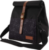 Insulated Rolltop Lunch Bag Multi-Pocket Adjustable Shoulder Strap For Work Office Picnic Outdoor Lunch Cooler Bag
