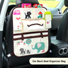 Car Chair Back Storage Bags Children\'s Cartoon Car Seat Back Hanging Bags Car Back Seat Organizer Bag