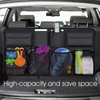 Car Trunk Storage Bag Multi-Functional Vehicle Storage Bag Seat Back Hanging Bag Back Seat Organizer