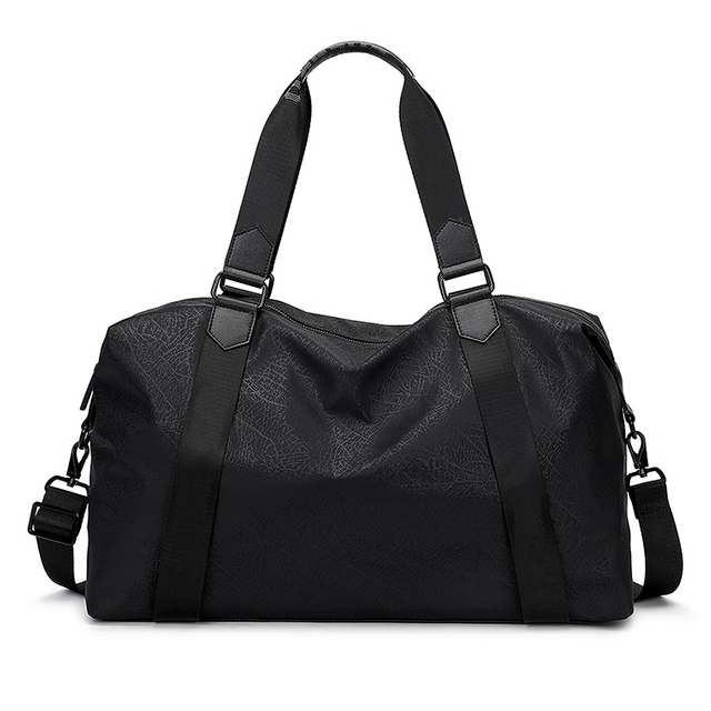 Customised Travel Duffel Bag with Laptop Pocket for Men Luxury Nylon Sports Gym Duffle Bag Waterproof Weekender Tote Bag