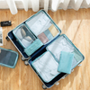 7 Sets Travel Organizer Compression Suitcase Garment Clothes Organizer Storage 7 Sets Travel Storage Bag