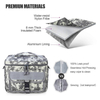 Insulated Lunch Bag Food Delivery Polyester Cooler Bag Large Insulated Lunch Box Cooler Tote for Men