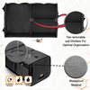 Amazon's Hot Sales Large Capacity Car Storage Multifunctional Folding Oxford Car Trunk Organize