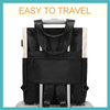Women Convertible Tote Daypack Laptop Backpack Wide Top Open College School Travel Casual Backpack